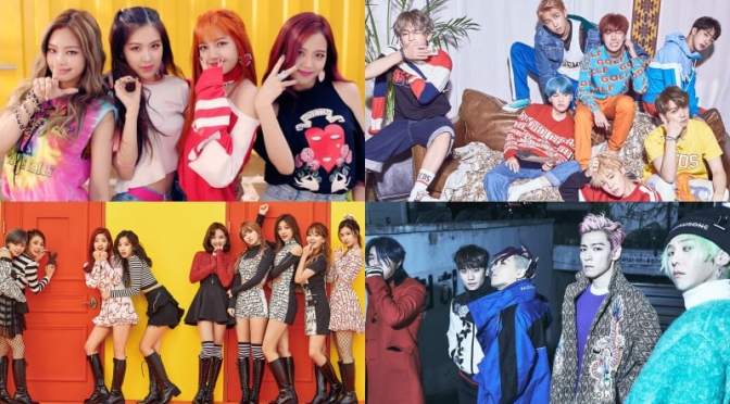 BigBang, Blakpinck, BTS y Twice son los videos masvistos este año en youtube